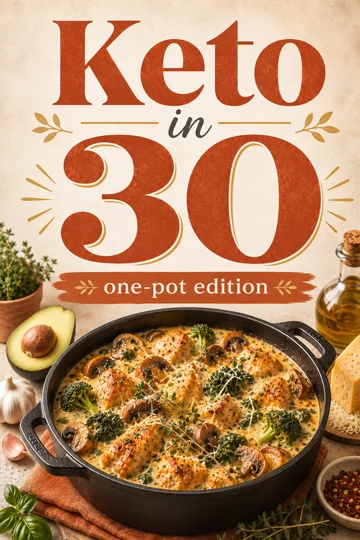 Keto in 30 — one-pot edition